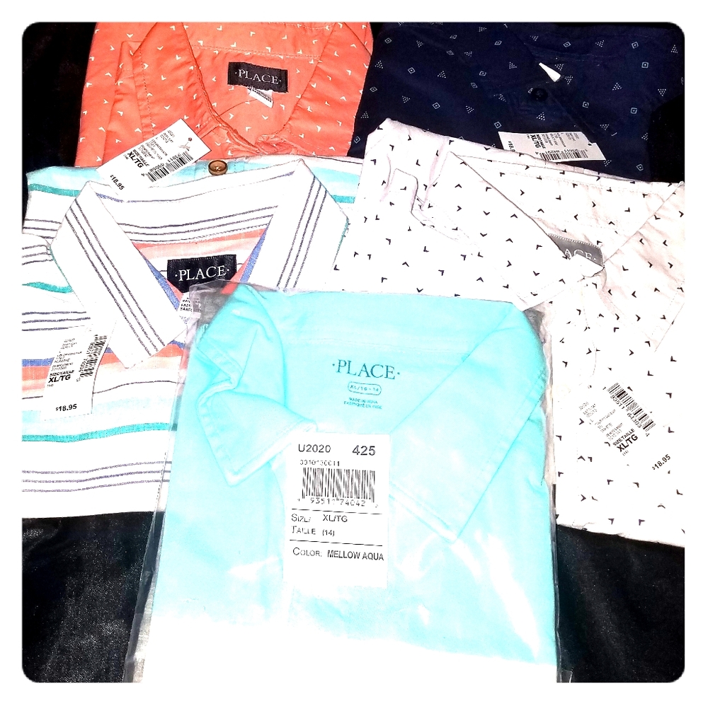 Children's Place size 14 shirts